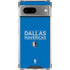 NBA Dallas Mavericks Standard - Light Blue Google Pixel 8a Clear Case